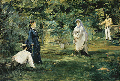 Game of Croquet Edouard Manet